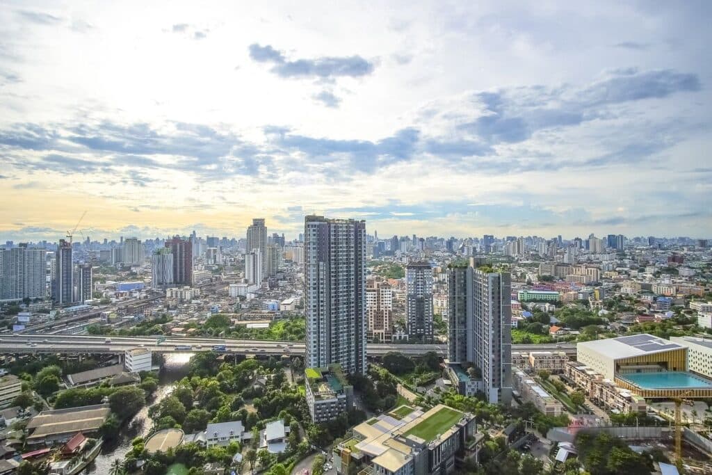 On Nut neighborhood in Bangkok
