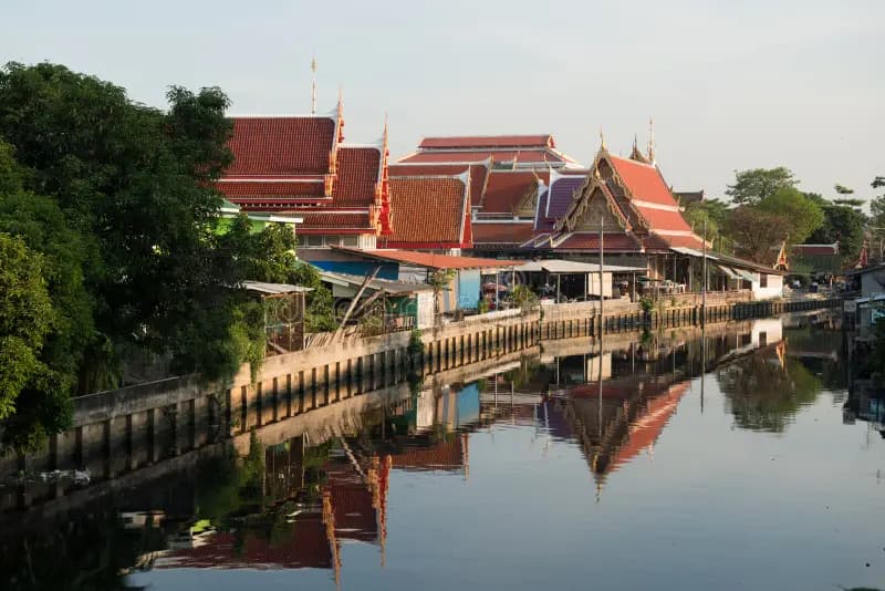 Lat Phrao neighborhood in Bangkok